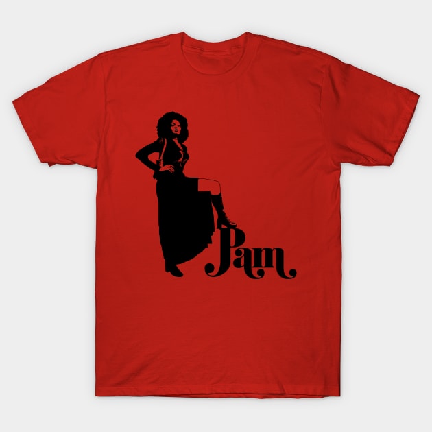 PAM GRIER T-Shirt by mosgraphix